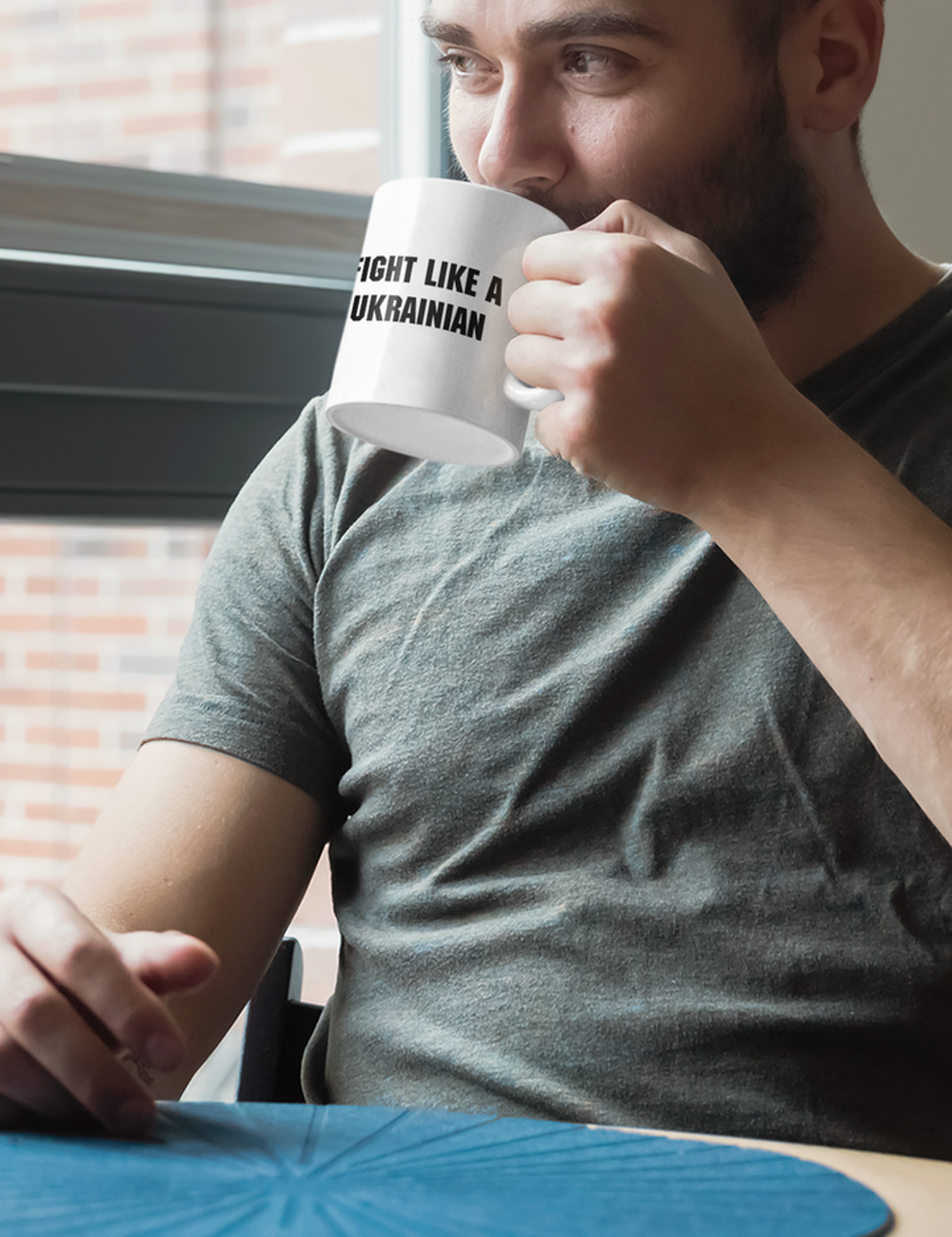 Fight Like A Ukrainian Classic Coffee Mug