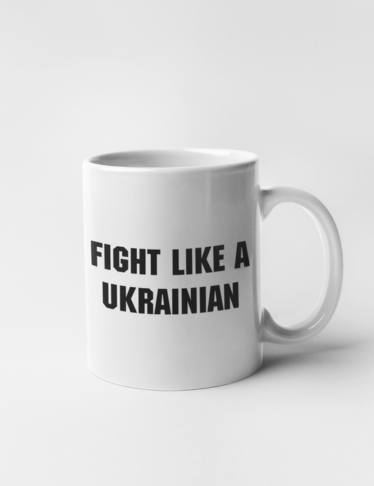 Fight Like A Ukrainian Classic Coffee Mug